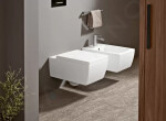 VILLEROY & BOCH - Memento 2.0 Závěsný bidet, s 1 otvorem pro baterii, CeramicPlus, alpská bílá 443300R1