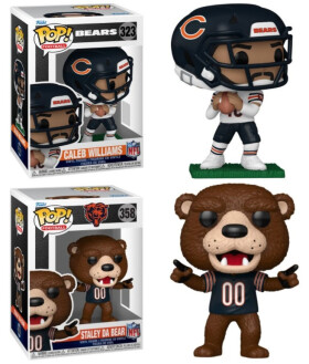 Funko Figurka POP! Caleb Williams #18 & Staley Chicago Bears NFL Combo