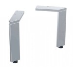GEBERIT - Nohy ke skříňkám, 2 ks, chrom 502.329.00.1