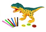 Mamido Projektor na kreslení dinosaurus s fixy a šablonami