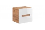 COMAD - Skříňka pod umyvadlo na desku 60cm 2 zásuvky ARUBA BÍLÁ 5907611647226