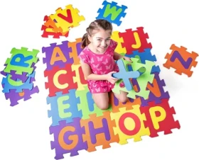 PLASTICA Pěnové puzzle Abeceda