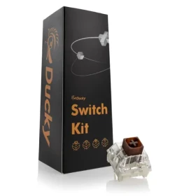 Ducky Kailh Box Brown Switches / mechanické / 3-Pin / taktilní / MX-Stem / 50g / hnědá / 110 kláves (DSK110-BPA2)