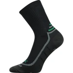 VOXX Ponožky sportovní anatomicky tvarované VERTIGO s masážním chodidlem TMAVĚ ŠEDÉ 39-42 110788