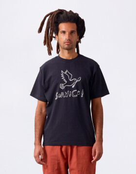 Tričko Service Works Dove Tee Black