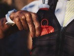 Compressport UltRun Pack Evo 15l black - Běžecký batoh Compressport UltRun S Pack Evo 15 Velikost textilu: XL (obvod hrudníku 110-118cm)