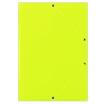 DONAU spisové desky s gumičkou, A4, lepenka, žluté