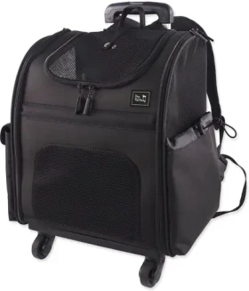 Dog Fantasy Taška Travel 2v1 Flow na kolečkách 34x29x52cm (454-904030)
