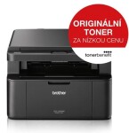 Brother DCP-1622WE + toner / A4 / Laser / 2400 x 600 dpi / černobílá / tisk / kopírování / sken / USB / Wi-Fi (DCP1622WEYJ1)