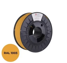 C-TECH PREMIUM LINE Filament PETG signální žlutá | RAL1003 | 1.75mm | 1kg (8594125012915)