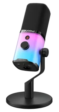 Maono PD100X černá / Dynamický mikrofon / XLR / USB-C / 40 - 16000 Hz / RGB (PD100X RGB)