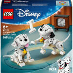 LEGO LEGO® │ Disney Classic 43271 Štěňátka Štístko a Penny z filmu 101 dalmatinů