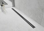 MEXEN - Flat 360° Slim podlahový žlab 150, černá 1741150