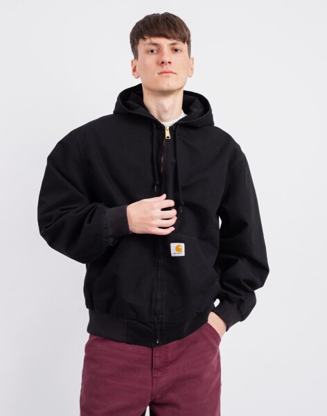 Carhartt WIP OG Active Jacket Black rinsed XL