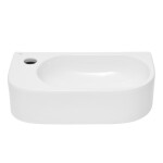 Umývátko SAT Infinitio 40x21,5 cm bez přepadu SATINF4021L SATINF4021L
