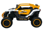 Mamido Elektrické autíčko Buggy M3 4x4 žluto-bílé