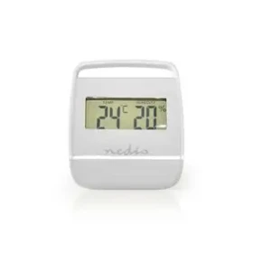 Nedis Digitální teploměr bílá / Vnitřní / Vnitřní teplota / Vnitřní vlhkost (WEST100WT)