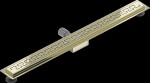 MEXEN/S - Flat M15 odtokový žlab 100 cm zlatý 1524100-15