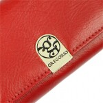 Trendy dámská kožená peněženka Juana, červená