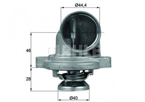 MAHLE Termostat MERCEDES V-CLASS (W638) V 230 2.3 (80°)