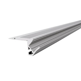 Deko Light 970503 AL-01-10 schodovitý profil, hliník, (š x v x h) 61 x 20.50 x 2000 mm, 2 m