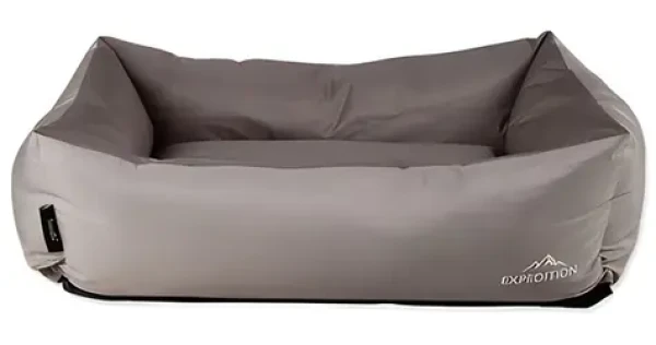 Scruffs Pelech Expedition Box Bed Storm Grey L / 75 x 60 cm / Pro střední a velké psy / Voděodolný (974-01072)