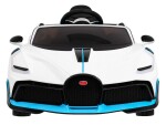 Mamido Dětské elektrické autíčko Bugatti Divo bílé