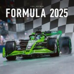 Kalendář 2025 poznámkový: Formule Jiří Křenek, 30 30 cm