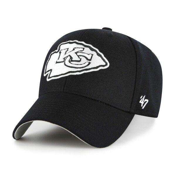 47 Brand Pánská kšiltovka Kansas City Chiefs NFL Black & White MVP Adjustable