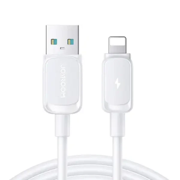Joyroom S-AL012A14 Nabíjecí kabel USB-A (M) - Lightning (M) 2.4A 1.2m bílá (S-AL012A14 1.2m-Whit)