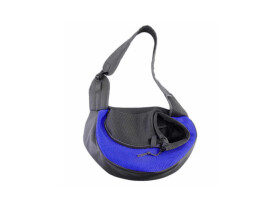 Travel taška pro psa přes rameno Barva: Modrá, Dle váhy psa: do 2 kg 38 x 22 cm, 42 x 26 cm