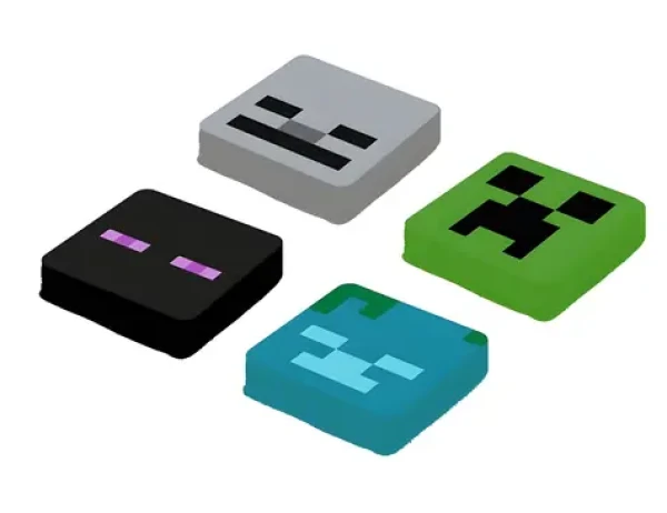 PIXIE CREW Sada náhradních multipixelů Minecraft Enderman