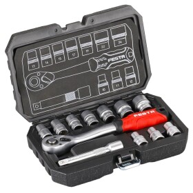 FESTA 17229 Gola sada 1/2", 12 dílů, plastový kufr