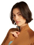 ICEBREAKER Women 200 ZoneKnit LS Half Zip, Hydro/Trail/Cb (vzorek) velikost: S