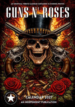 Kalendář 2027 - Guns & Roses A3