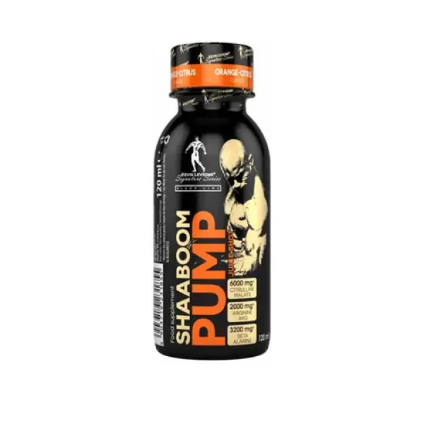 Kevin Levrone Shaaboom Pump Juice Shot orange citrus 120 ml (15145)