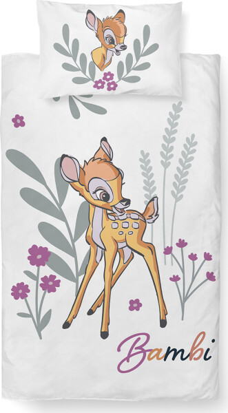 Povlečení do postýlky Bambi Květinový Svět