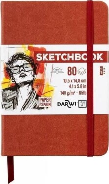 Skicovací blok Terracotta A6 140g 80 listů