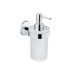 Laufen - Cana Dávkovač mýdla s držákem, sklo/chrom H3831320040001