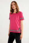 Monnari Trička Dámské tričko s proužky Pink M