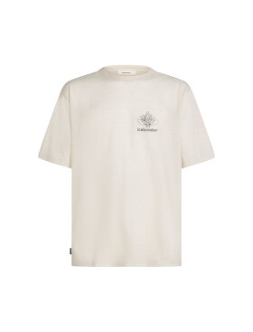 ICEBREAKER Mens Mer 150 Tech Lite SS Relax Tee Fern St, Ecru Hthr (vzorek) velikost: M