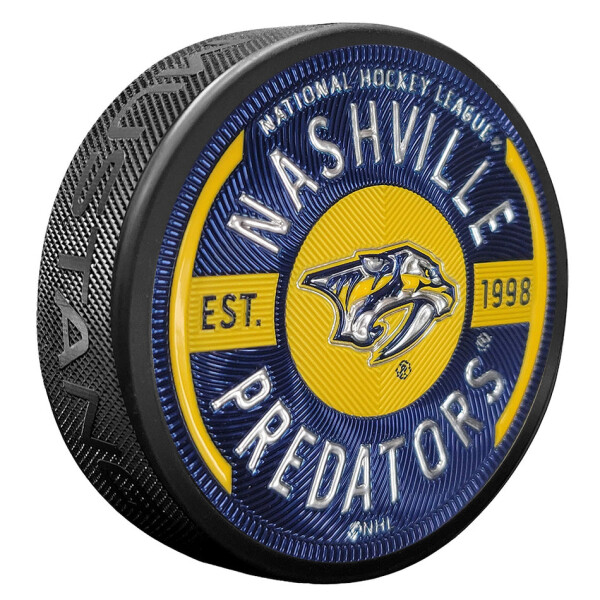 Mustang Puk Nashville Predators NHL Gear Puck Design Trimflexx