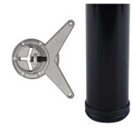 Incoll stolová noha černá 810x60 (24_GP00_082_54)