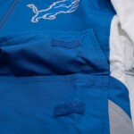 New Era Pánská bunda Detroit Lions NFL Quarter Zip Windbreaker Velikost: L