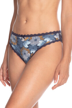 Dámské kalhotky MINI BIKINI L-1417MB džínovina XL