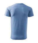 Heavy New tričko unisex nebesky modrá L