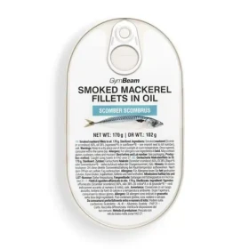 Filety z uzené makrely v oleji - GymBeam (170 g) (108856-1-170g)