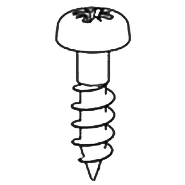 Weidmüller 4011200000 upevňovací šroub 100 ks