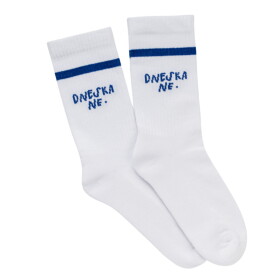 Bella Rose Ponožky Dneska ne velikost M (40-43), bílá barva, textil