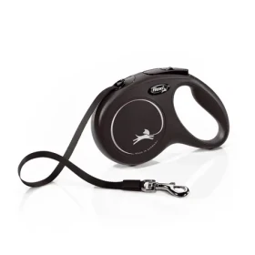 Flexi New Classic M 5m/25kg černá / Vodítko (348629)